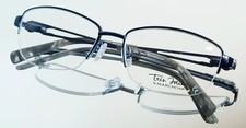 TRES JOLIE BY MARCHON 171 320 Eyeglasses TEAL New Semi-rimless 52-16-135