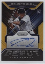 2022 Panini Prizm Debut Signatures Gold 3/10 Spencer Torkelson #DS-ST Auto 0n64