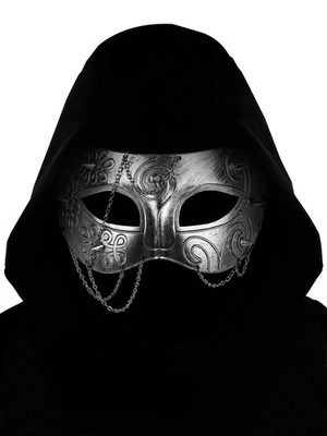 Guayma Steampunk Oni Masquerade Mask for Men/Women Halloween Mardi Gras Venet...