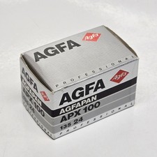 Agfa Pan Film APX 100 135 24 Exp Black and White New Old 1998