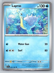 Lapras 031/142 Stellar Crown Uncommon