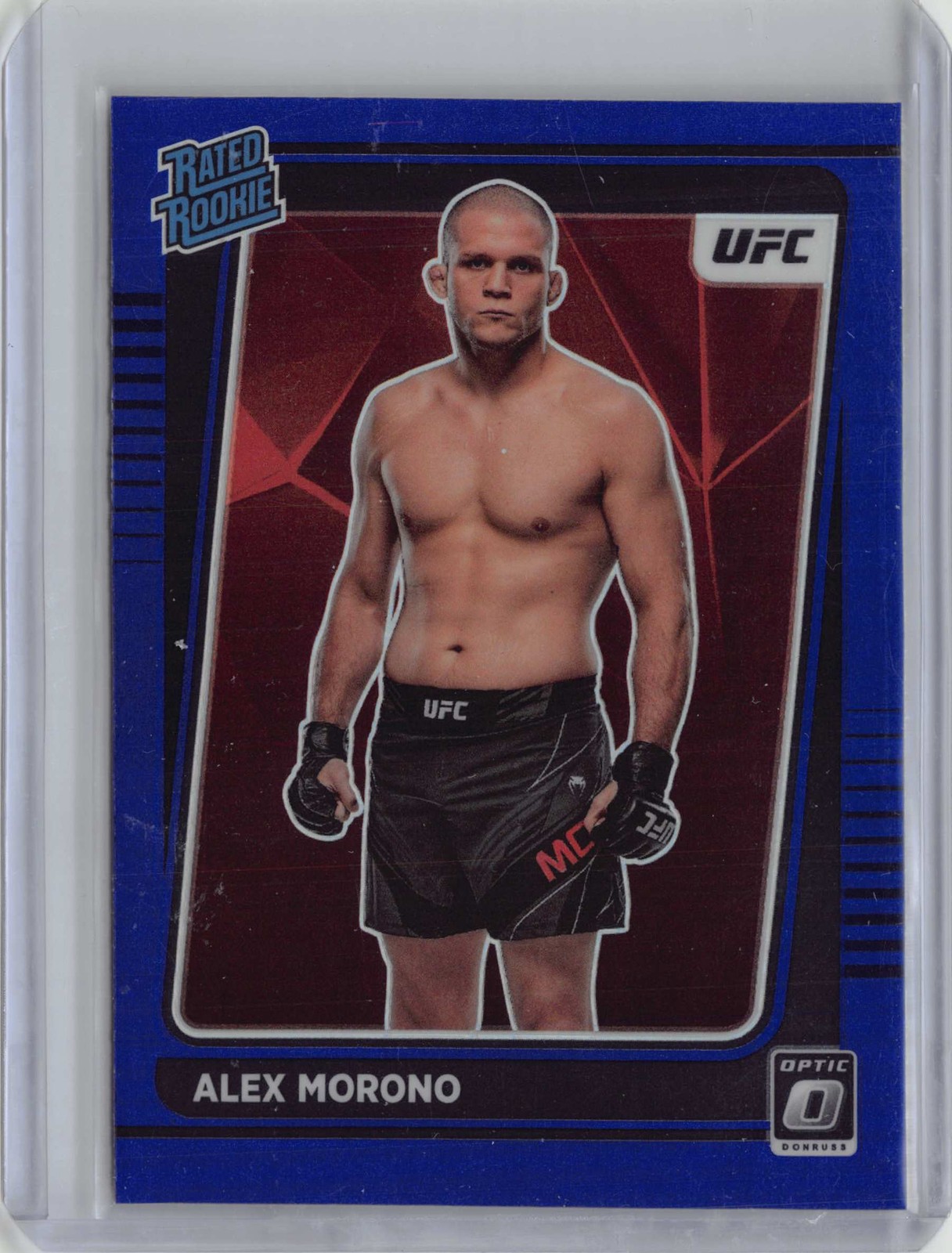 2022 Donruss Optic Purple UFC #104 Alex Morono Rookie