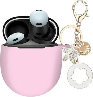 Soft Silicone Protective Skin Case Cover for Google Pixel Buds Pro 2 Earbuds (Pi