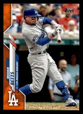 2020 Topps Orange 99 Made #420 Mookie Betts - Los Angeles Dodgers