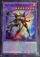 Masked HERO Atomic - MZMU-EN016 - Super Rare - NM/M