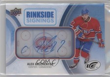 2016-17 Upper Deck Ice Rinkside Signings Alex Galchenyuk #RS-AG Auto 7b5