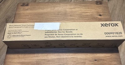 Black Metered Toner Cartridge 006R01820 (versalink C7120 / C7125 / C7130