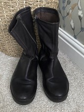 Fitflop Brown Leather Calf Boots - Size 6