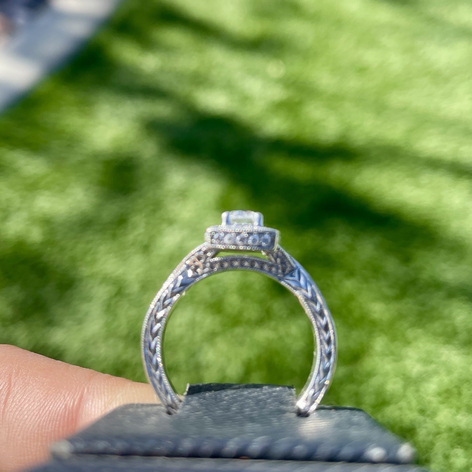 Certified Natural Diamond Ring - image 3