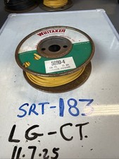 Whitaker 569D-4 Automotive, Industrial 100 Feet 16 gauge Yellow Spool Wire