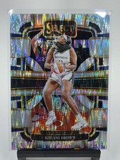 Kalani Brown 2024 Panini Select WNBA Flash Prizm #10 Dallas Wings 