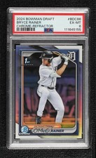 2024 Bowman Draft Chrome Refractor Bryce Rainer #BDC-86 PSA 6 1l6l