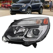 For 2016 2017 Chevrolet Equinox Front Headlight Headlamp Assembly Left Driver