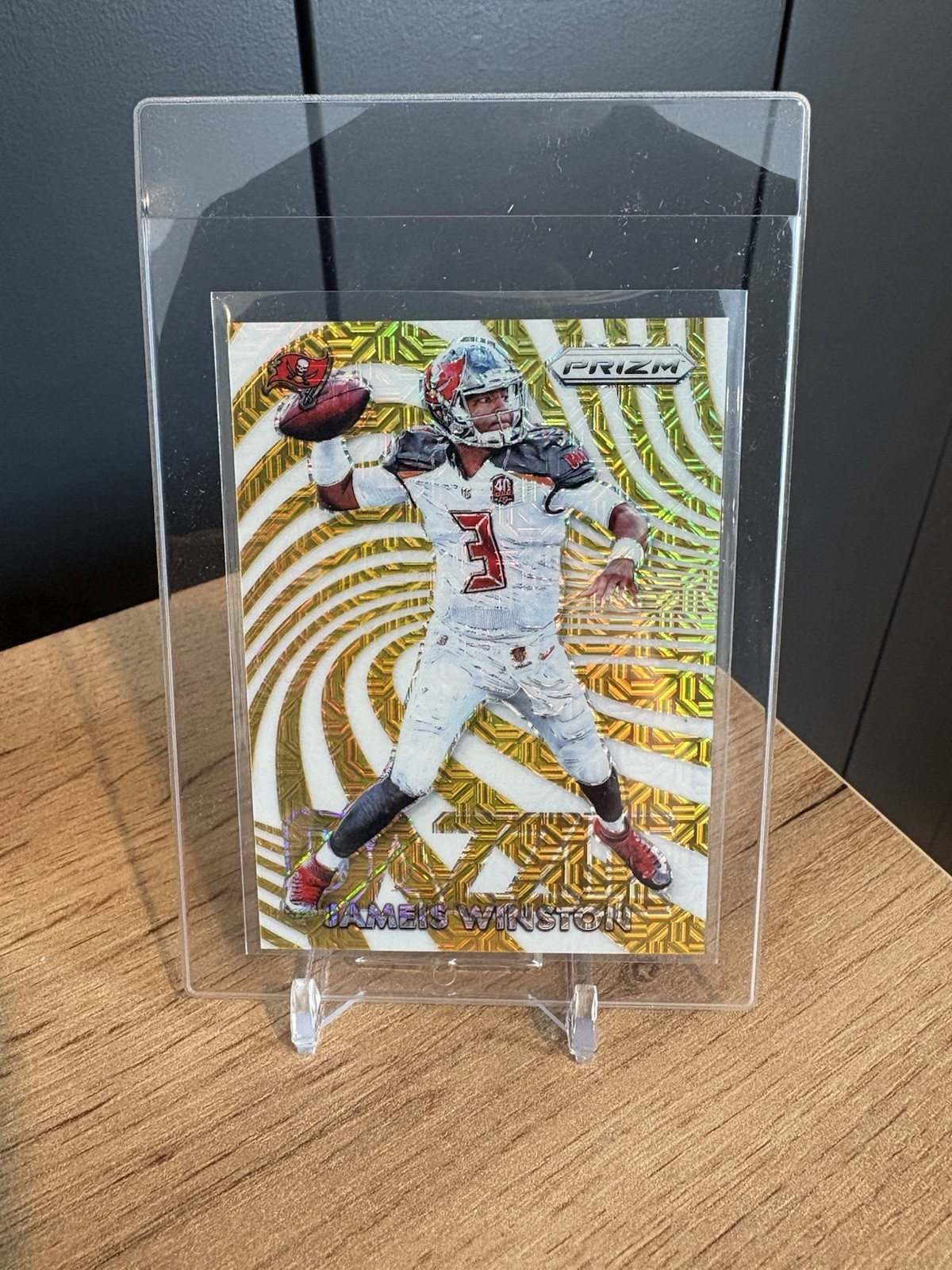 Jameis Winston 2016 Panini Prizm 23 Gold Mojo Dazzle /10 Bucs SSP Case Hit