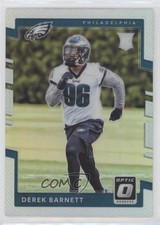 2017 Donruss Optic Rookies Holo Prizm Derek Barnett #108 0h28