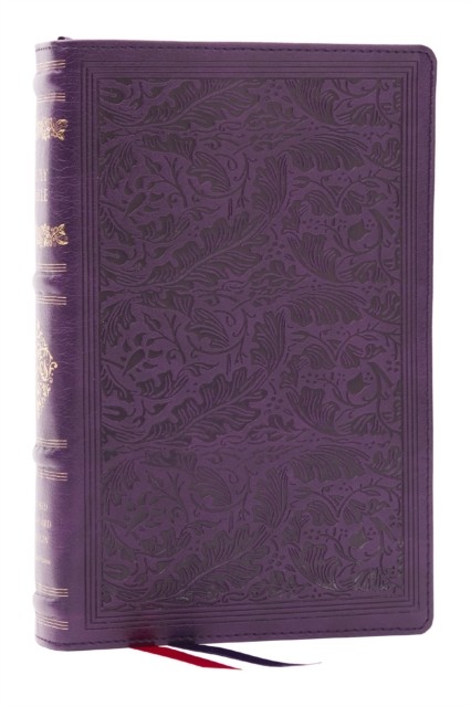 RSV Personal Size Bible with Cross References, Purple Leathersoft, (Sovereign