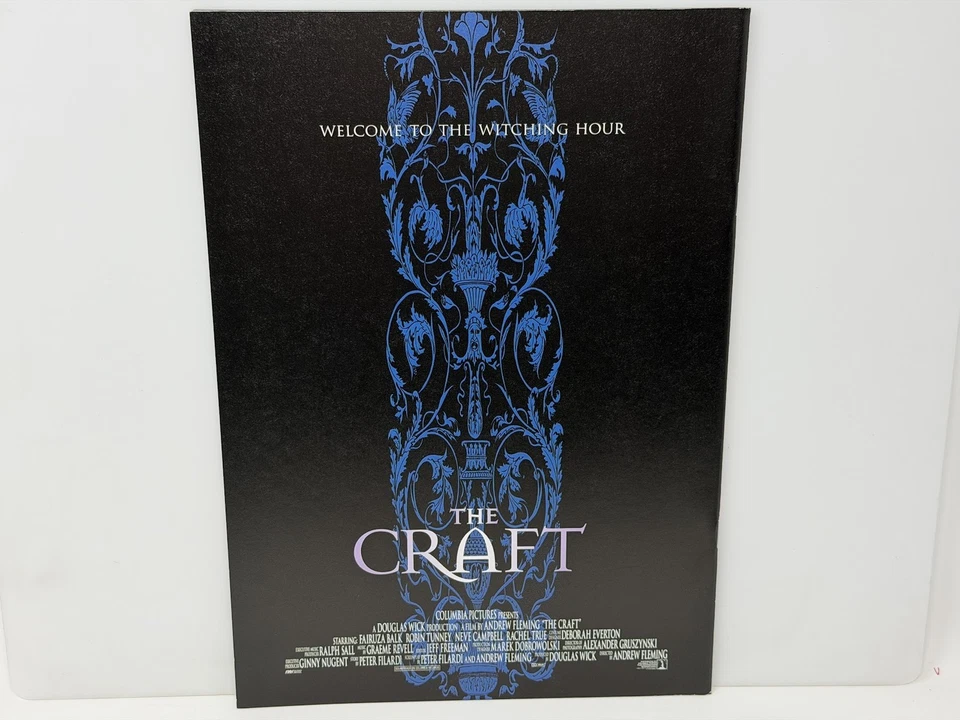 The Craft (1996) Japanese Movie Program Fairuza Balk Neve Campbell Robin Tunney  - Image 2 of 4