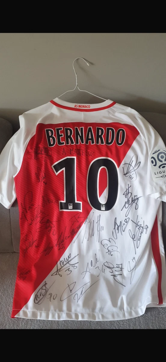 Maillot Domicile AS Monaco 2005-2006 – Puma, XL, Manches Courtes, état Moyen