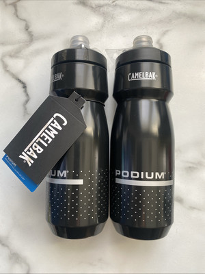 CamelBak Podium Water Bottle Cycling 24 oz Black Lot of 2