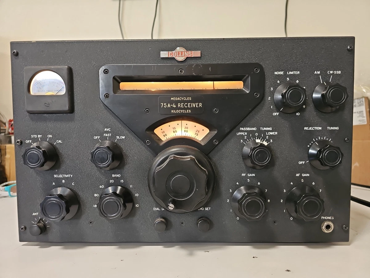 Collins 75A-4 アマチュア無線バンド受信機 Collins 75a 4 for sale | eBay