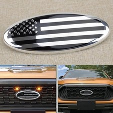 9" Kühlergrill Abdeckung US Flagge Abzeichen passt für Ford F150 F250 F350 su