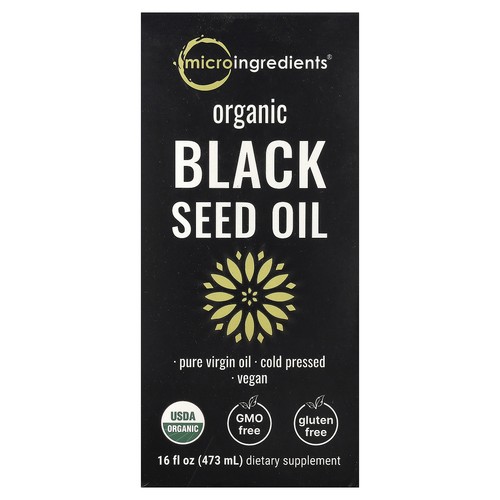 Organic Black Seed Oil, 16 fl oz (473 ml)