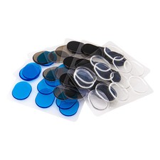 48 Pieces Drum Dampeners Gel Pads Silicone Drum Silencers Soft Drum Dampening...