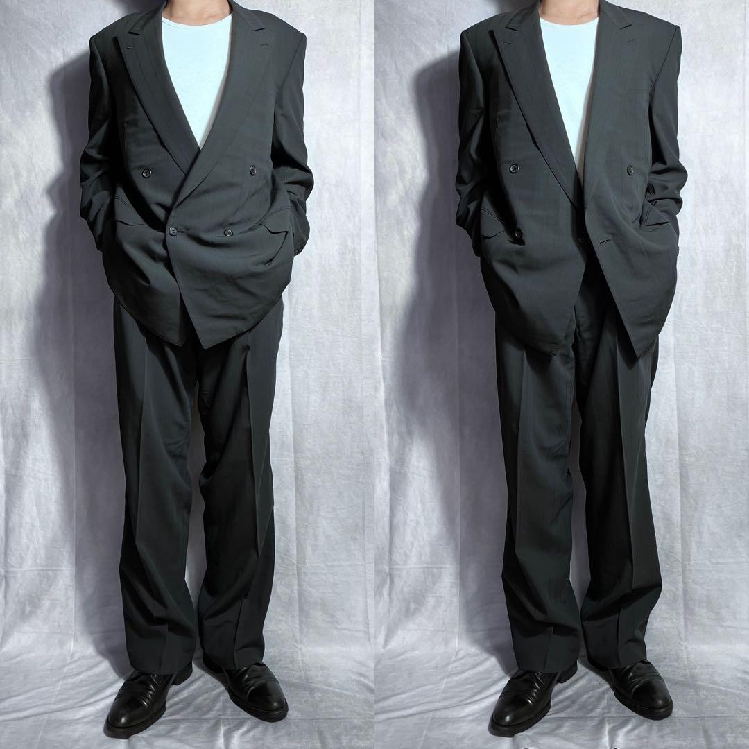 XL Good Condition GIVENCHY Setup Double Suit Char… - image 2
