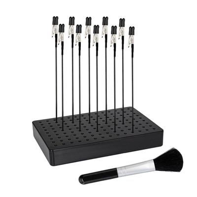 1 Pcs Stand Base Modeling Tool With 10PCS New Metal Painting Alligator Clip