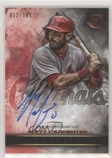 2016 Topps Legacies of Baseball Loyalty 12/199 Matt Carpenter #LA-MC Auto 04br