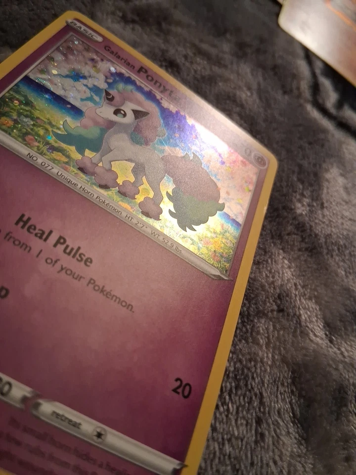 Galarian Ponyta SWSH013 SWSH: Sword & Shield Promo Cards Holo LP+ - Image 3 of 4