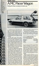 1977 Amc Pacer Dl Wagon Article