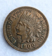 1900 Indian Head Cent - Nice Details, Full LIBERTY Visible - Better Grade...