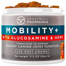 PawMedica Glucosamine for Dogs, Hip Joint Care Chews for Dogs, Joint Support