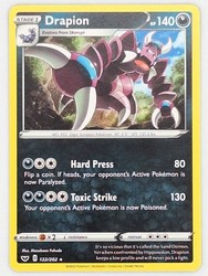 Drapion 122/202 Sword & Shield Base Set Rare