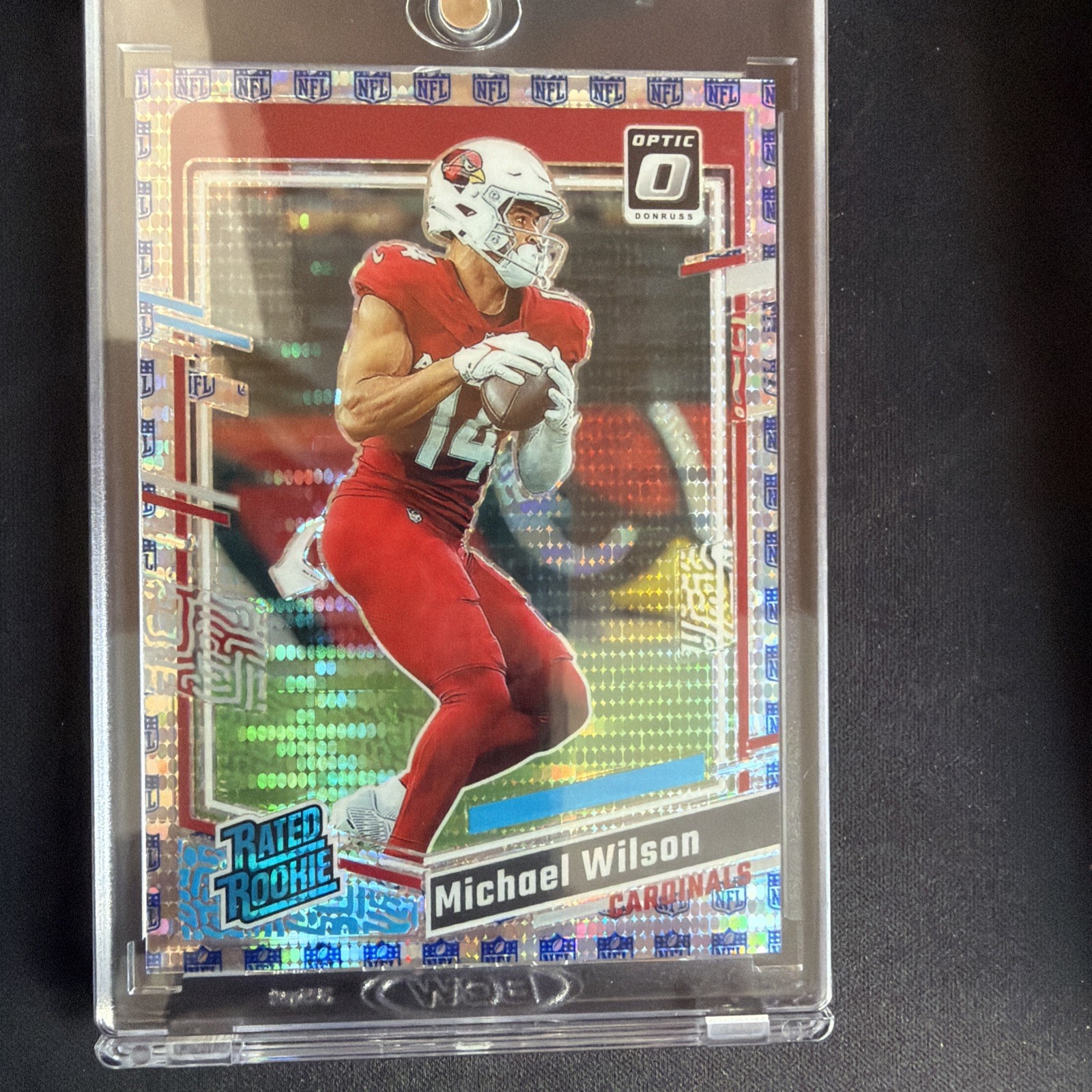 Michael Wilson 2023 Donruss Optic - Rated Rookie #204 Shield Prizm /32 🔥 