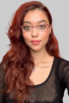 Silhouette SP998671 52mm Clear Red Women s Eyeglasses | Ultra-Light Luxury Frame