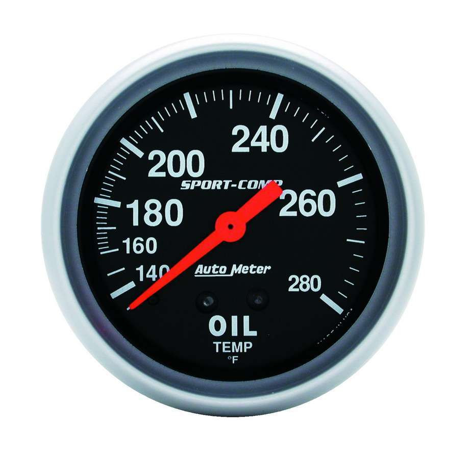 AUTOMETER 3443 Oil Temperature Gauge 140-280?F Mechanical