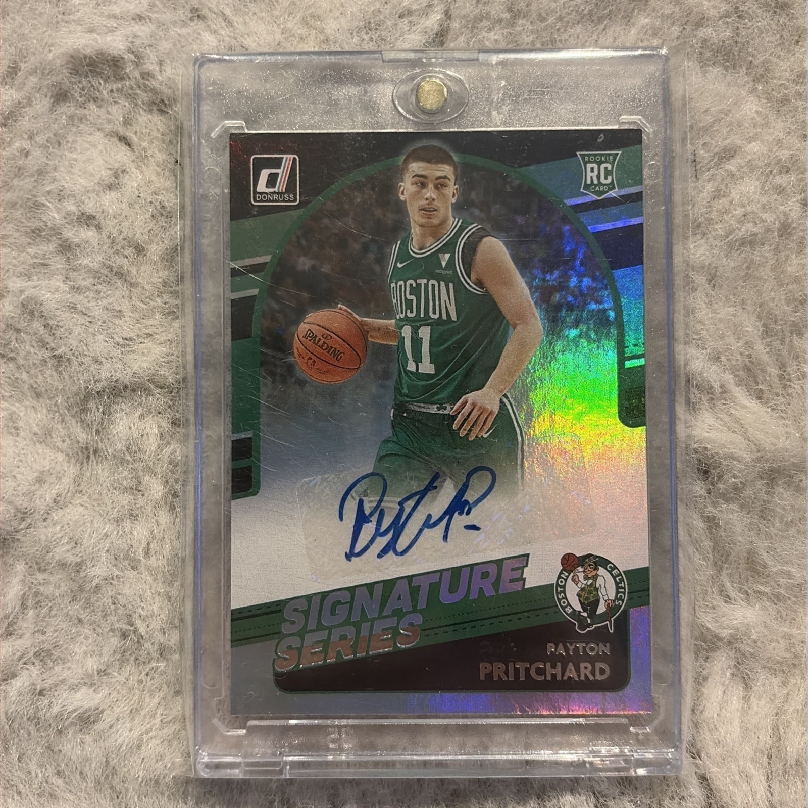 2020-21 Donruss Signature Series Payton Pritchard ROOKIE AUTO RC CELTICS