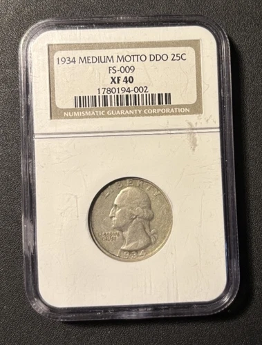 1934-P Washington Quarter — photo from another recent sale