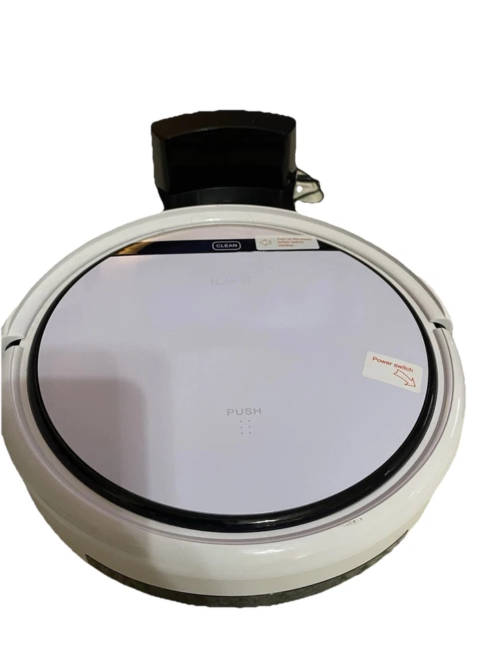Robot aspirador ILIFE V3S Pro con cepillos de borde y cargador con filtro Foto 2 de 4
