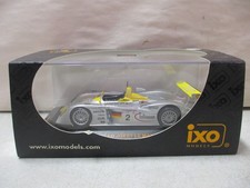 IXO Models 2001 Audi R8 LeMans Aiello, Capello, and Pescatori 1/43