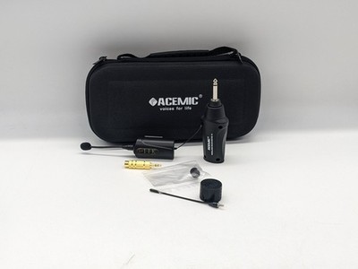 Acemic DT-5 Funkmikrofon Tie-On UHF Instrument Mic System für Flöte