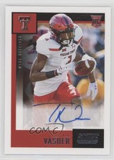 2021 Panini Chronicles Draft Picks Score Rookie Auto TJ Vasher #SA-TJV Auto 7m3