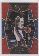 2021-22 Panini Select Premier Level Red Wave Prizm Isaiah Stewart #170 ku9