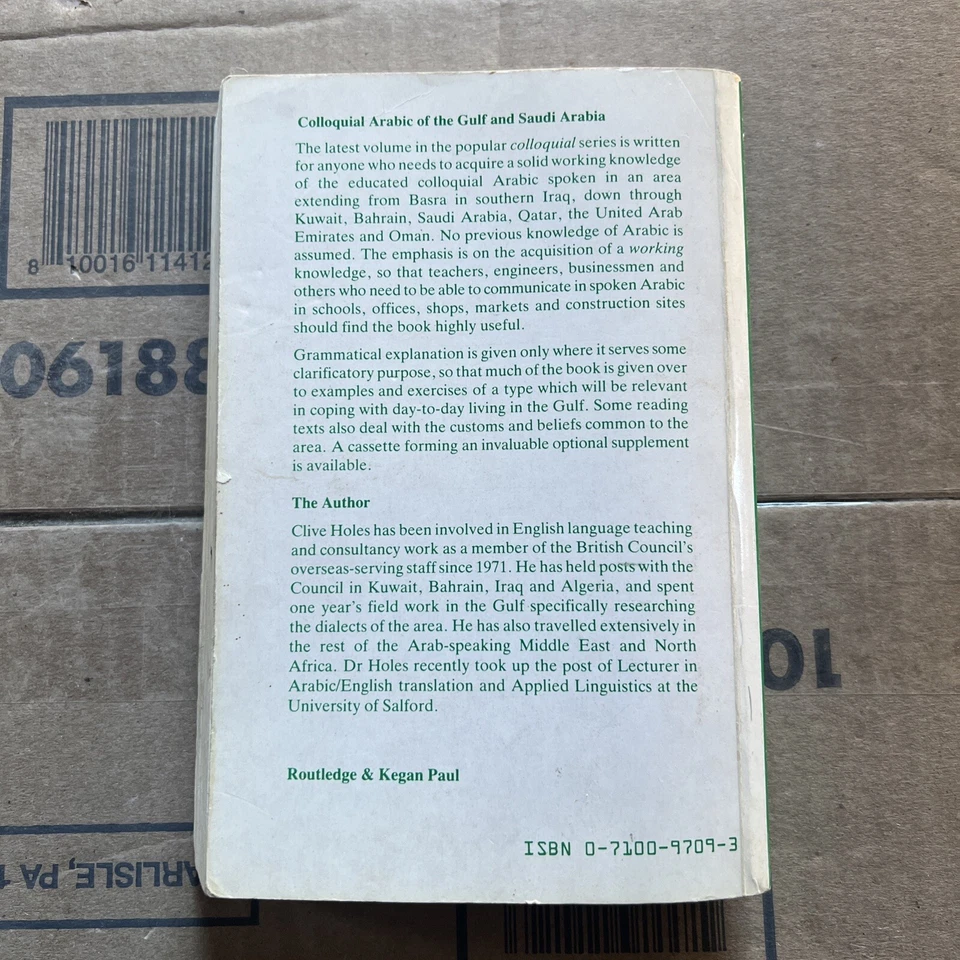 Colloquial Arabic of the Gulf and Saudi Arabia: by... - Image 2 of 2