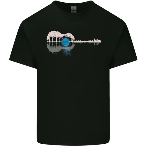 T-Shirt IMage 'Chitarra E Libertà' – 100% Cotone, Prodotta In Italia, Vestibilità Slim, Regalo Originale Per Musicisti