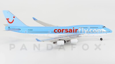 Corsair Boeing 747-400 F-HSEX Gemini Jets (Socatec) Scale 1:400