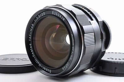 TOP MINT】PENTAX Super Multi Coated TAKUMAR 28mm F/3.5 MF TOP MINT】PENTAX Super Multi Coated TAKUMAR 28mm F/3.5 MF