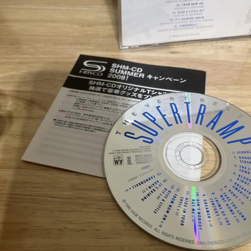 SUPERTRAMP The Very Best of JAPAN SHM-CD CD UICY-90915 w/OBI+INSERTS 2008 RARE - Picture 5 of 7